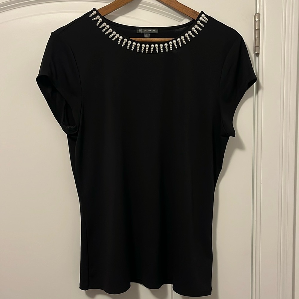 Black Pearl Blouse - Size Large